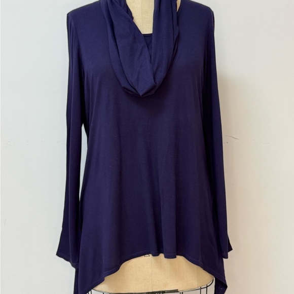 AREA Purple Long Sleeve Top - Picture 5 of 6